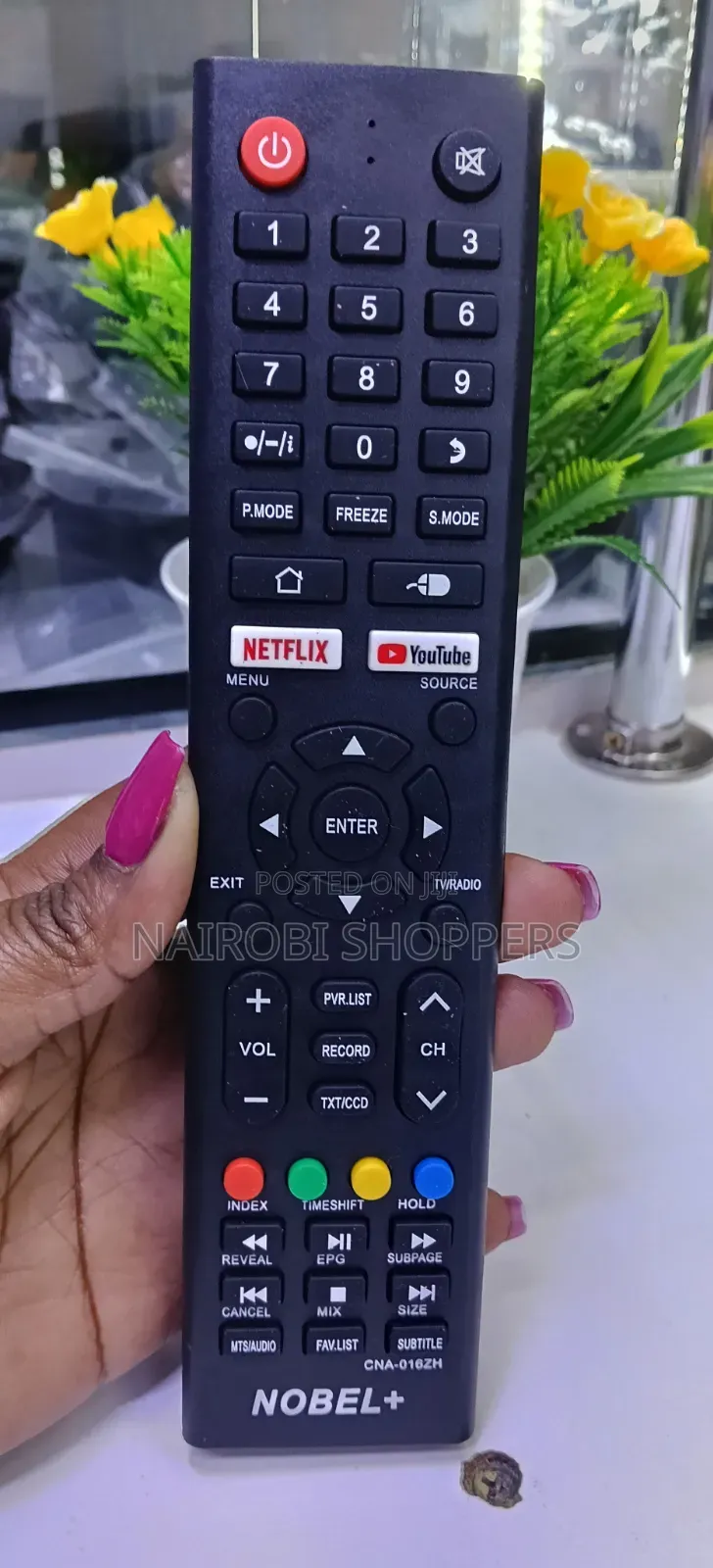 Nobel + Tv Remote/ Remote Replacement