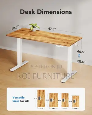 Office Desk; 1.8 Meters Adjustable Electric Desk