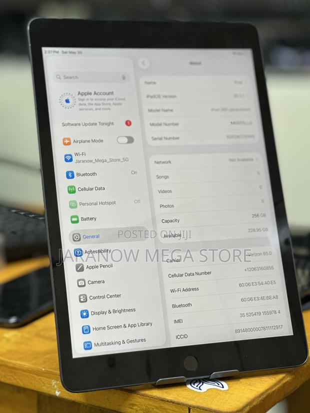 Apple iPad 10.2 (2021) 256 GB Black - thumbnail 4