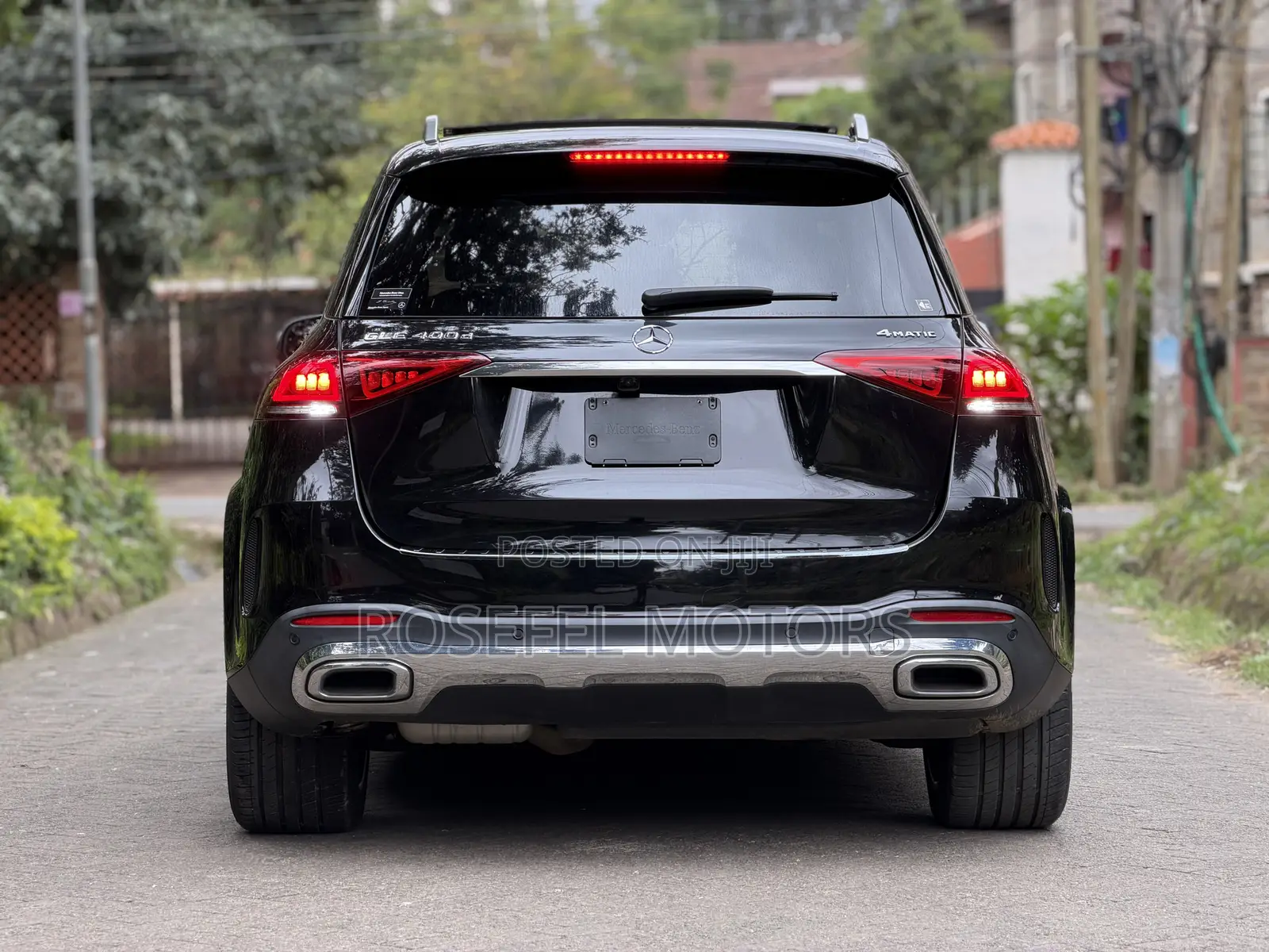 Mercedes-Benz GLE-Class GLE 400d 4MATIC 2019 Black