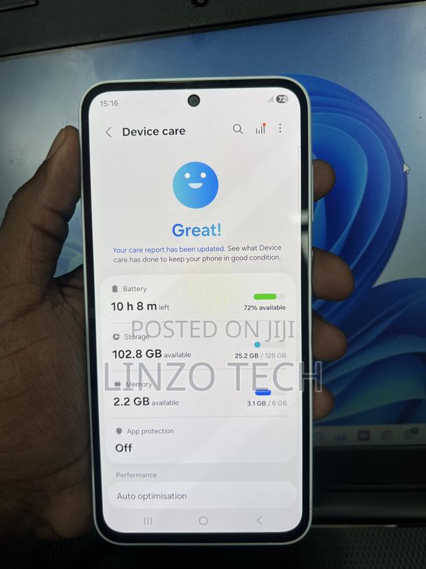 Samsung Galaxy A35 128 GB White - thumbnail 3