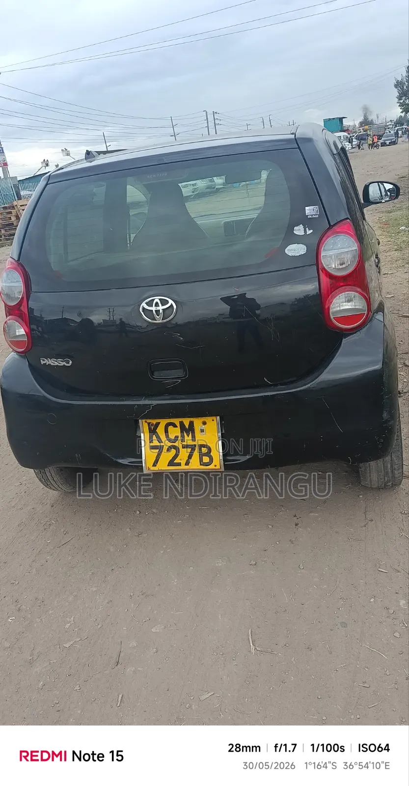 Toyota Passo 2010 Black