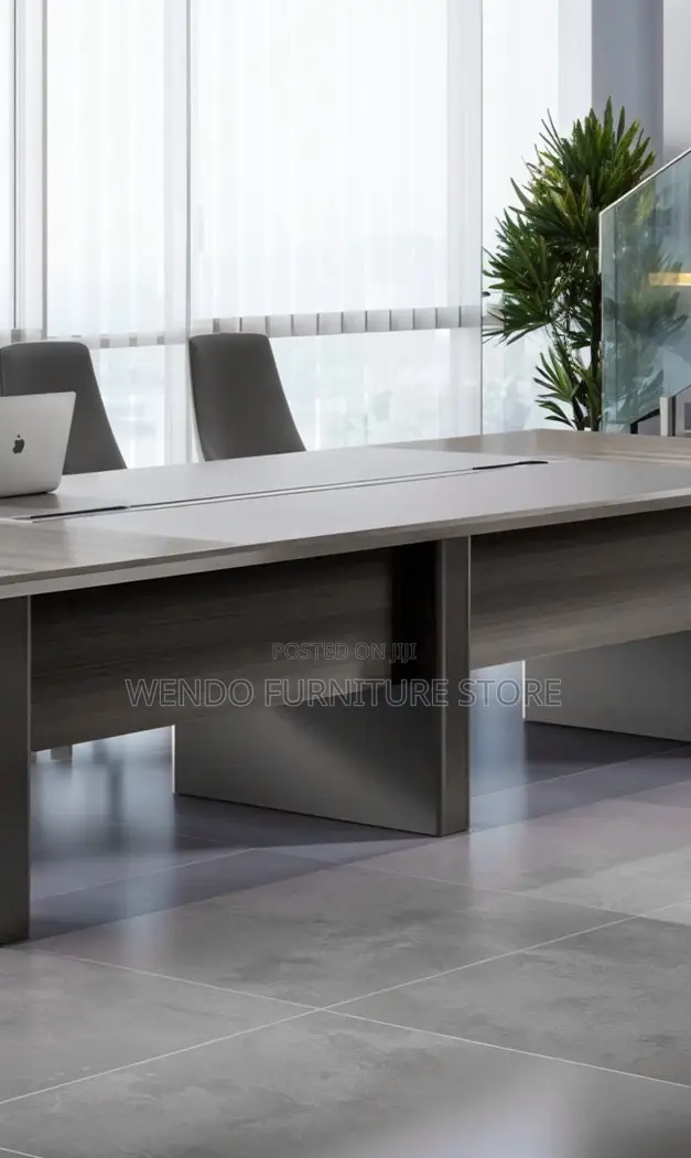 Boardroom Table; 3 Meters Advanced Boardroom Table With Power Cables