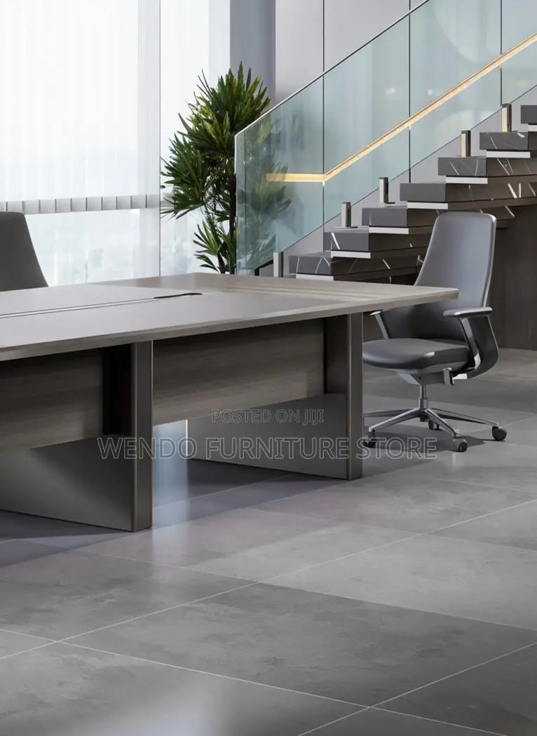 Boardroom Table; 3 Meters Advanced Boardroom Table With Power Cables