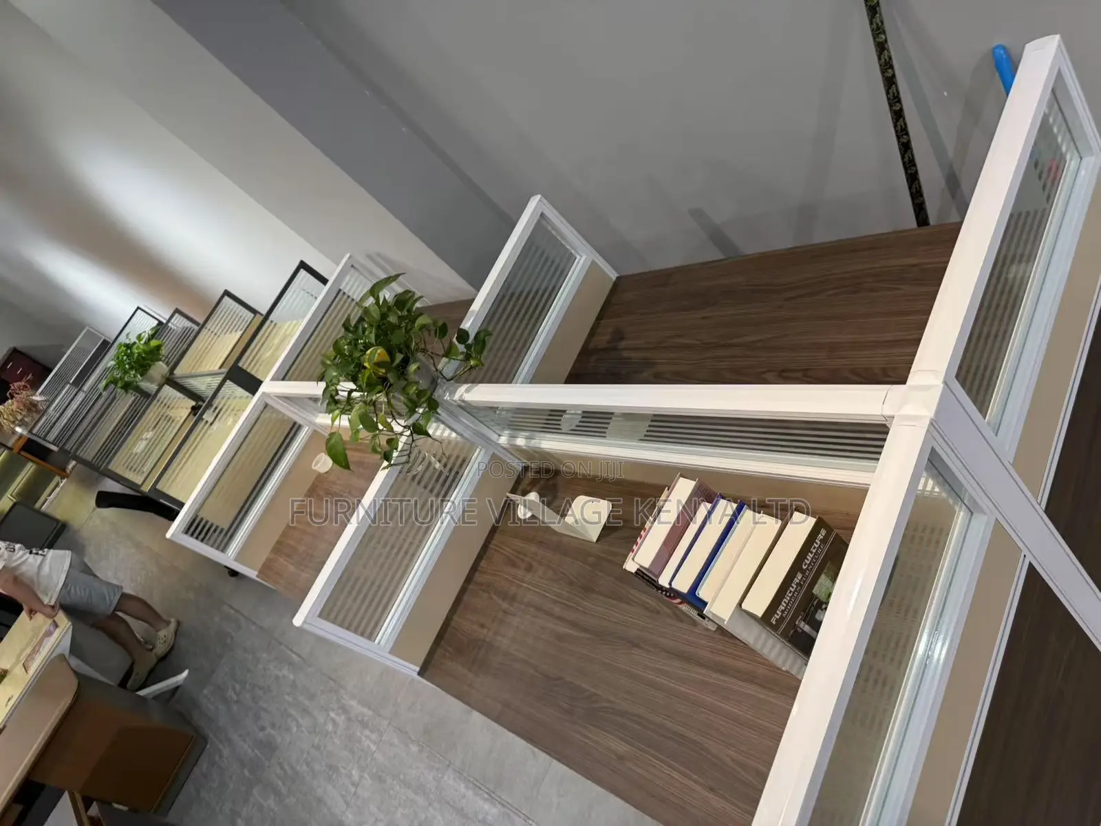 4 Person Workstation Desk