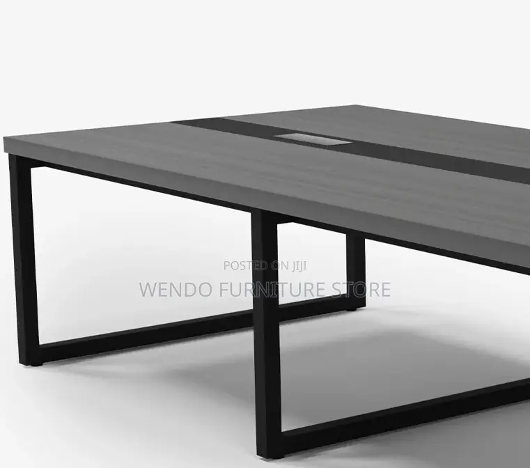 Boardroom Table; 2.4 Meters Wooden Top Boardroom Table