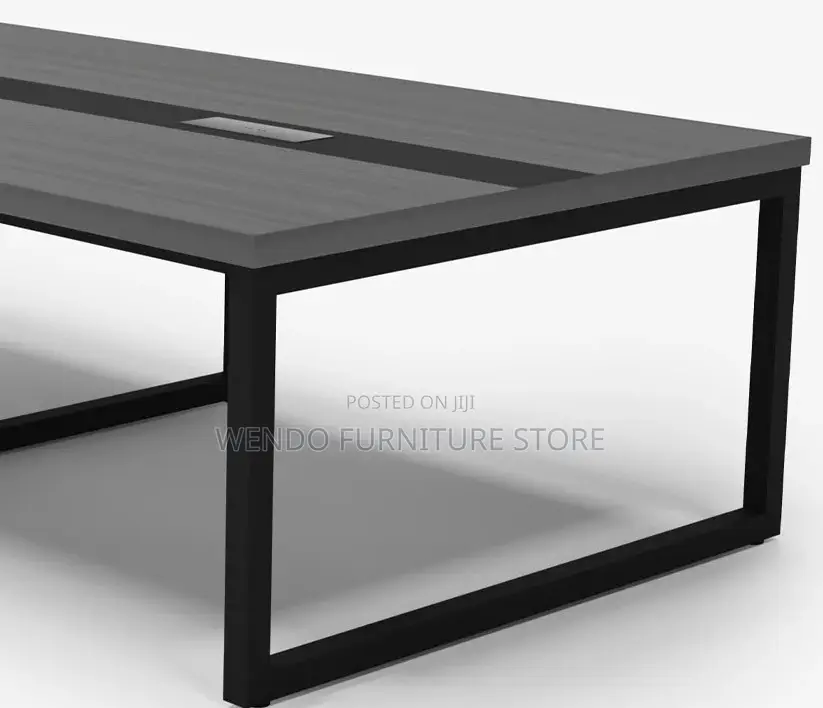 Boardroom Table; 2.4 Meters Wooden Top Boardroom Table