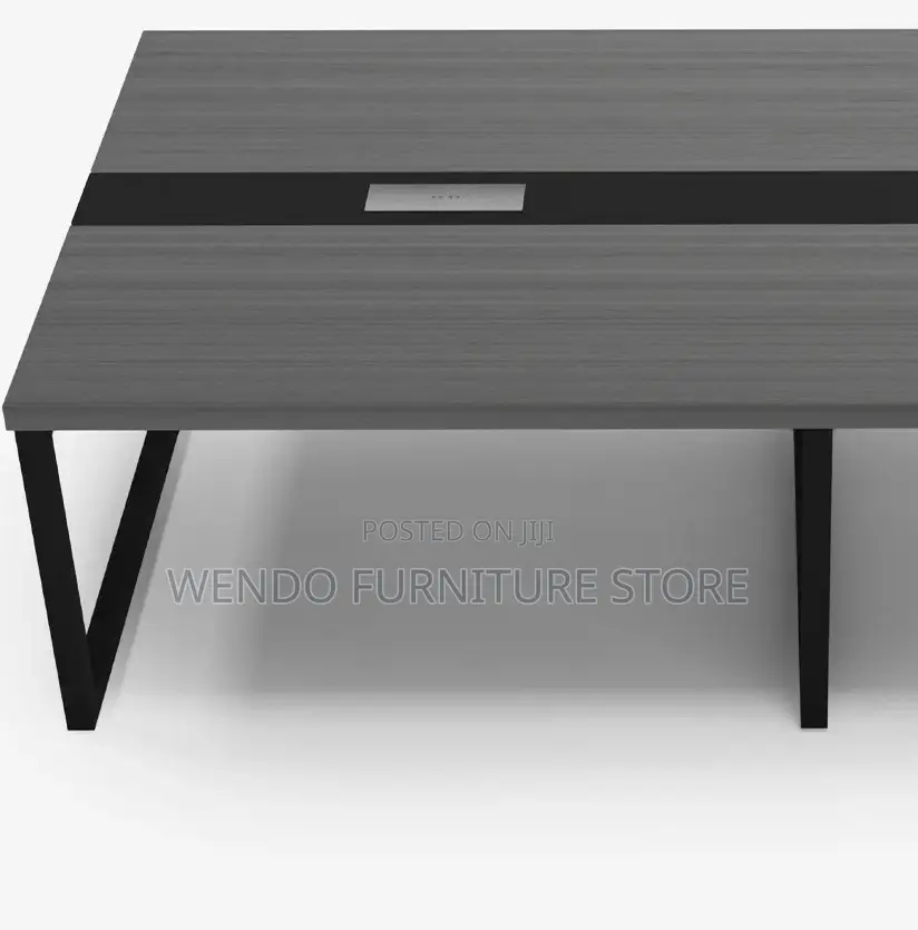 Boardroom Table; 2.4 Meters Wooden Top Boardroom Table