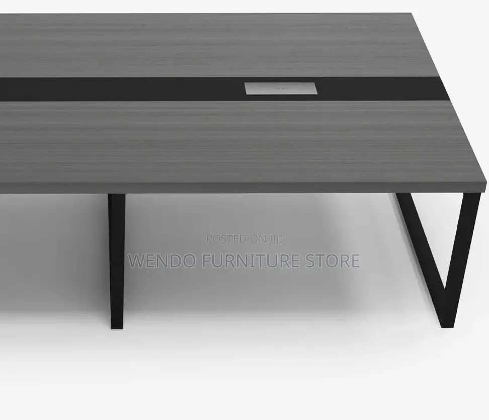 Boardroom Table; 2.4 Meters Wooden Top Boardroom Table