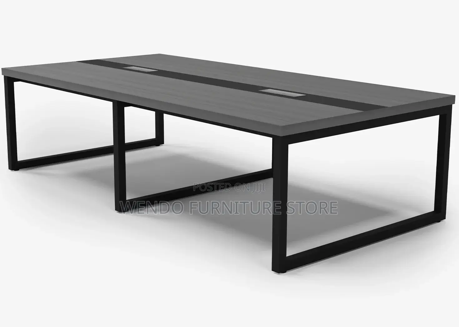 Boardroom Table; 2.4 Meters Wooden Top Boardroom Table