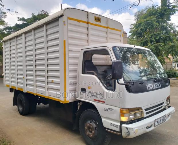 Isuzu NQR Cover Body 2000 White - thumbnail 3