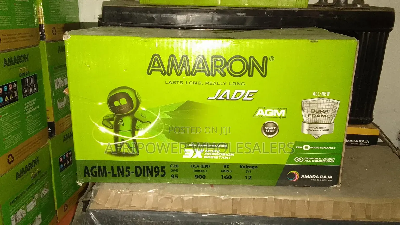 Amaron Din 95 Agm Start-Stop Battery