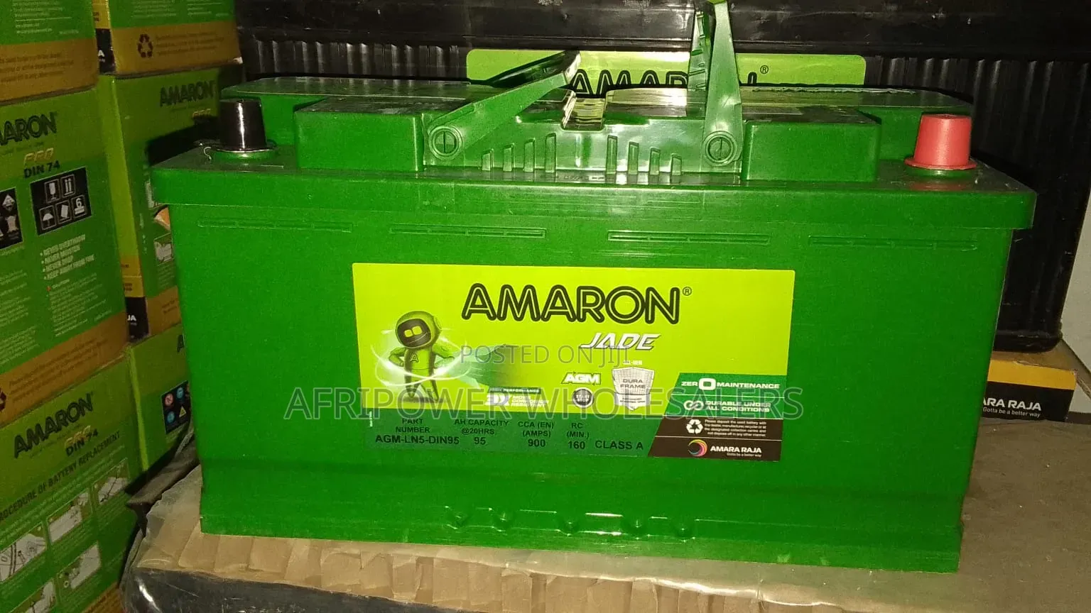 Amaron Din 95 Agm Start-Stop Battery