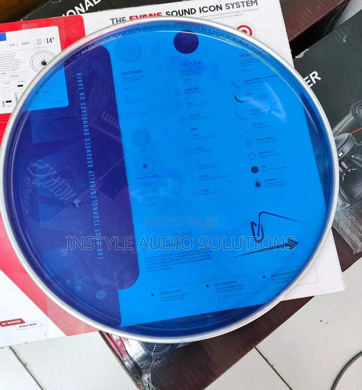Evans Hydraulic Snare Skin
