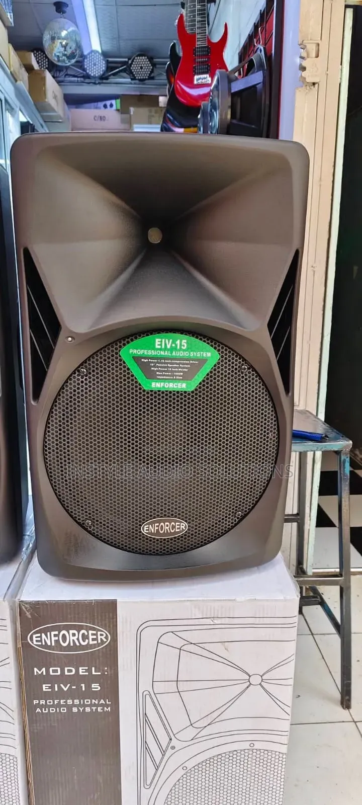 15" Enforcer Ev Mid Range Speaker 1600 Watts Plastic Speaker