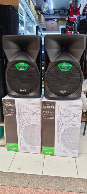 15" Enforcer Ev Mid Range Speaker 1600 Watts Plastic Speaker