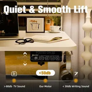 Office Desk; 1.2 Meters Electric Adjustable Excellent Work Office Desk