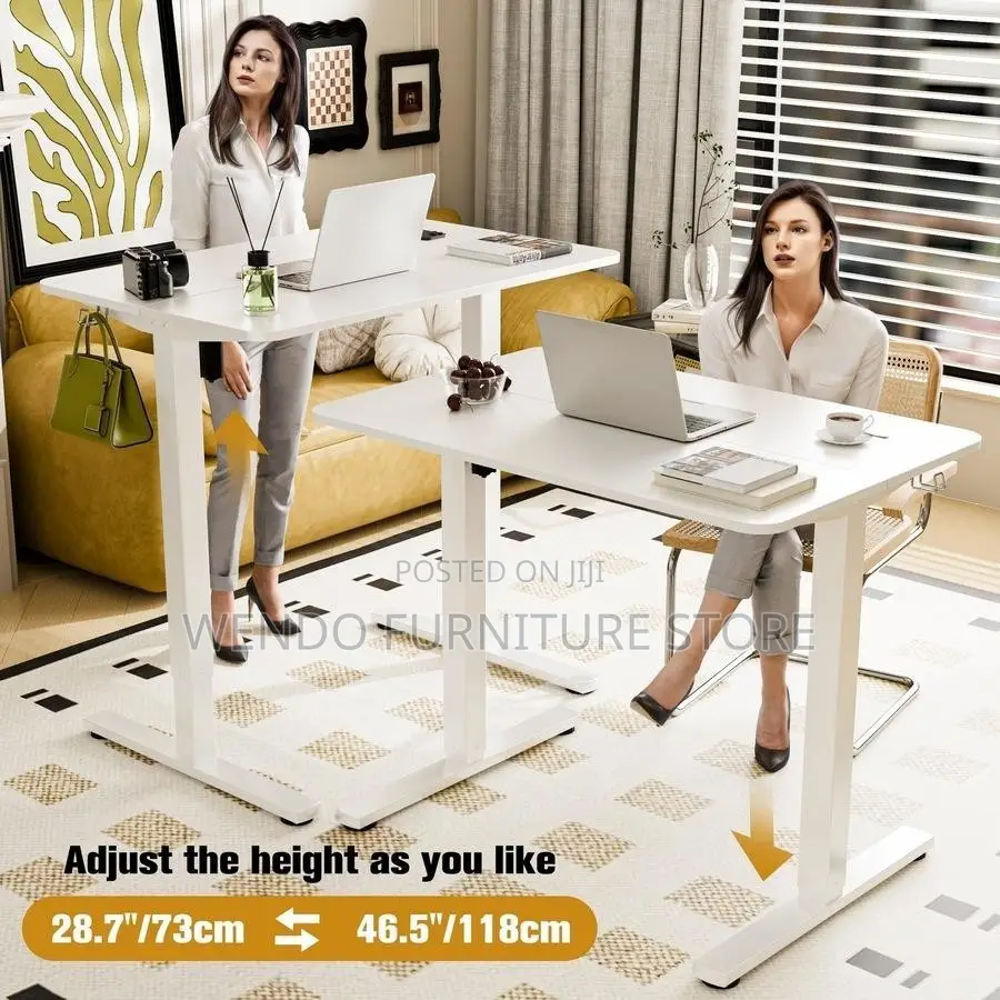 Office Desk; 1.2 Meters Electric Adjustable Excellent Work Office Desk