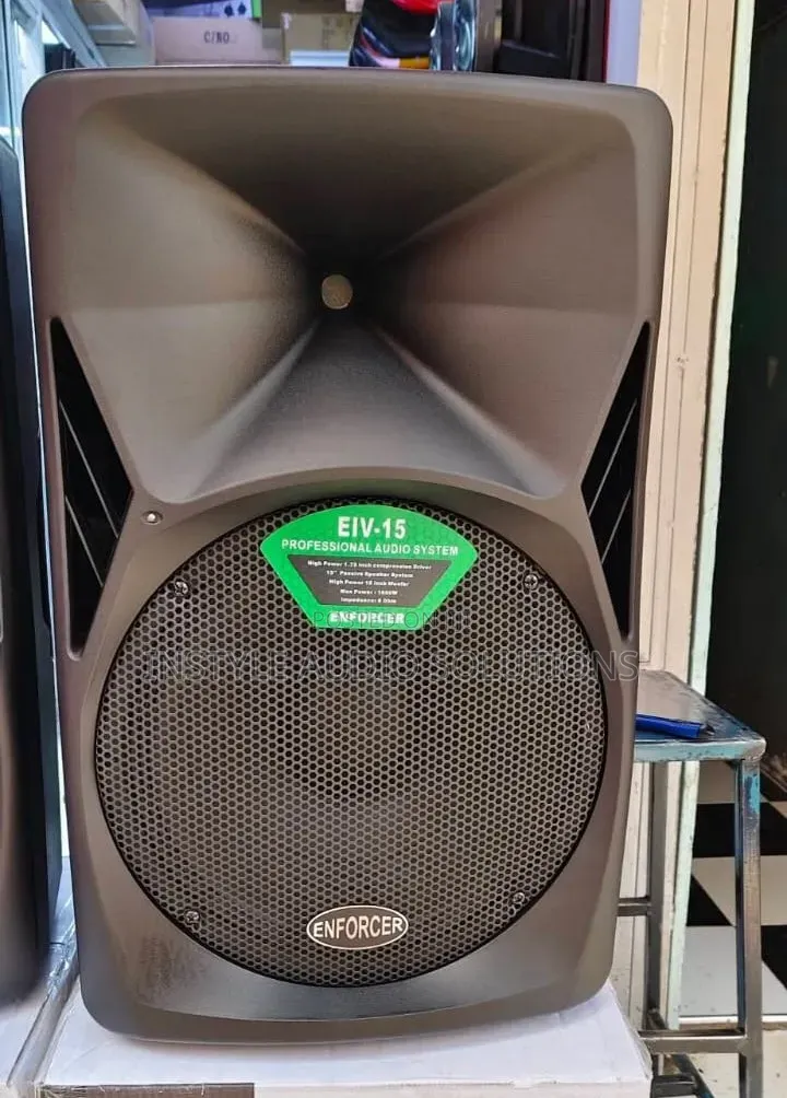 15" Enforcer Ev Mid Range Speaker 1600 Watts Plastic Speaker