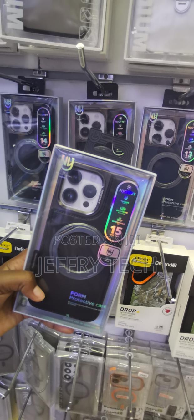 iPhone 15 Pro Max Njoyny Form Magnetic Protective Case - thumbnail 2