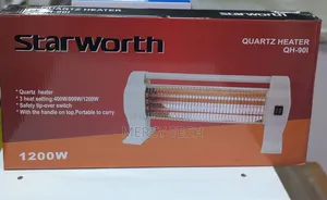Starworth 3-Setting Quartz Heater