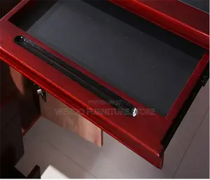 Office Desk; 1.4 Meter Mahogany Executive Home Office Secretarial Desk
