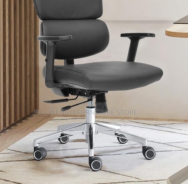 Office Chairs; Orthopedic Adjustable Chair With High Backrest - thumbnail 4