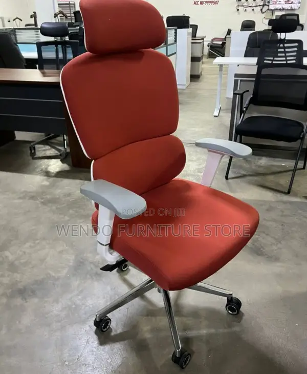 Office Chairs; Orthopedic Adjustable Chair With High Backrest
