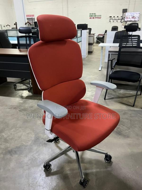Office Chairs; Orthopedic Adjustable Chair With High Backrest - thumbnail 10