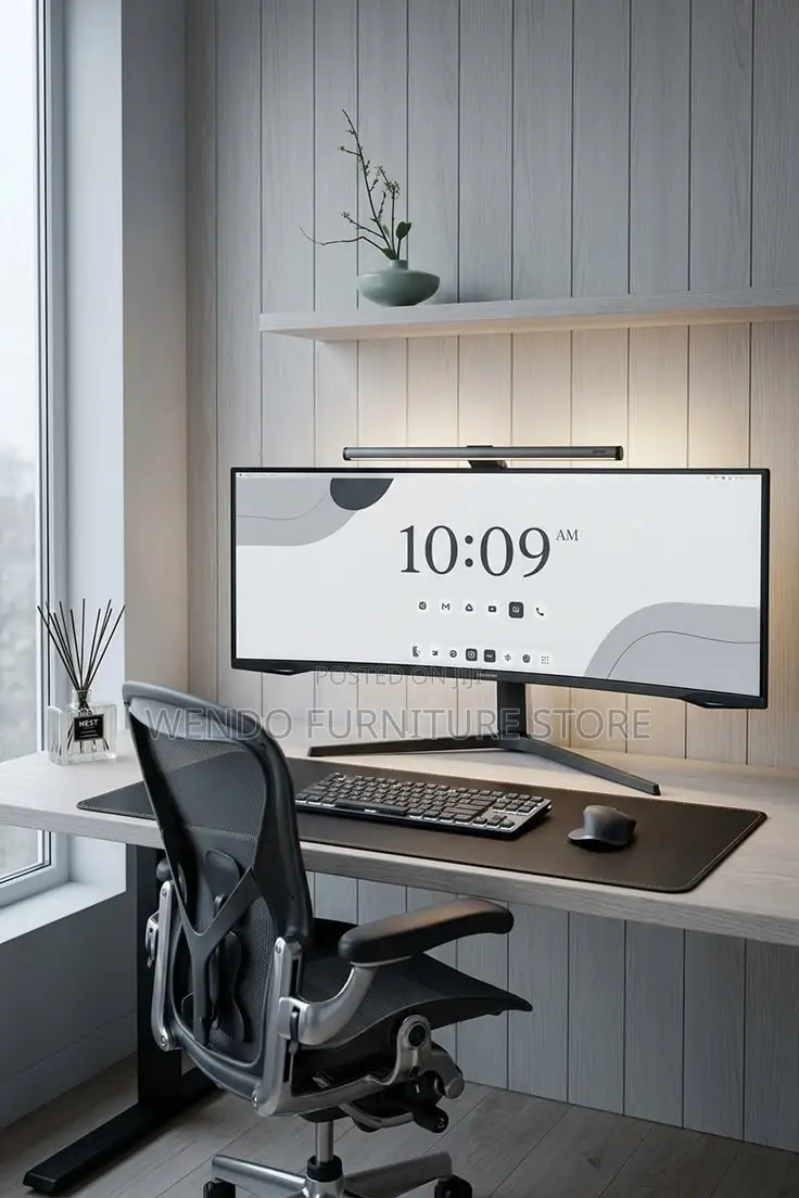 Office Desk; 1.6 Meters Electric Adjustable Tables In Ergonomic Design