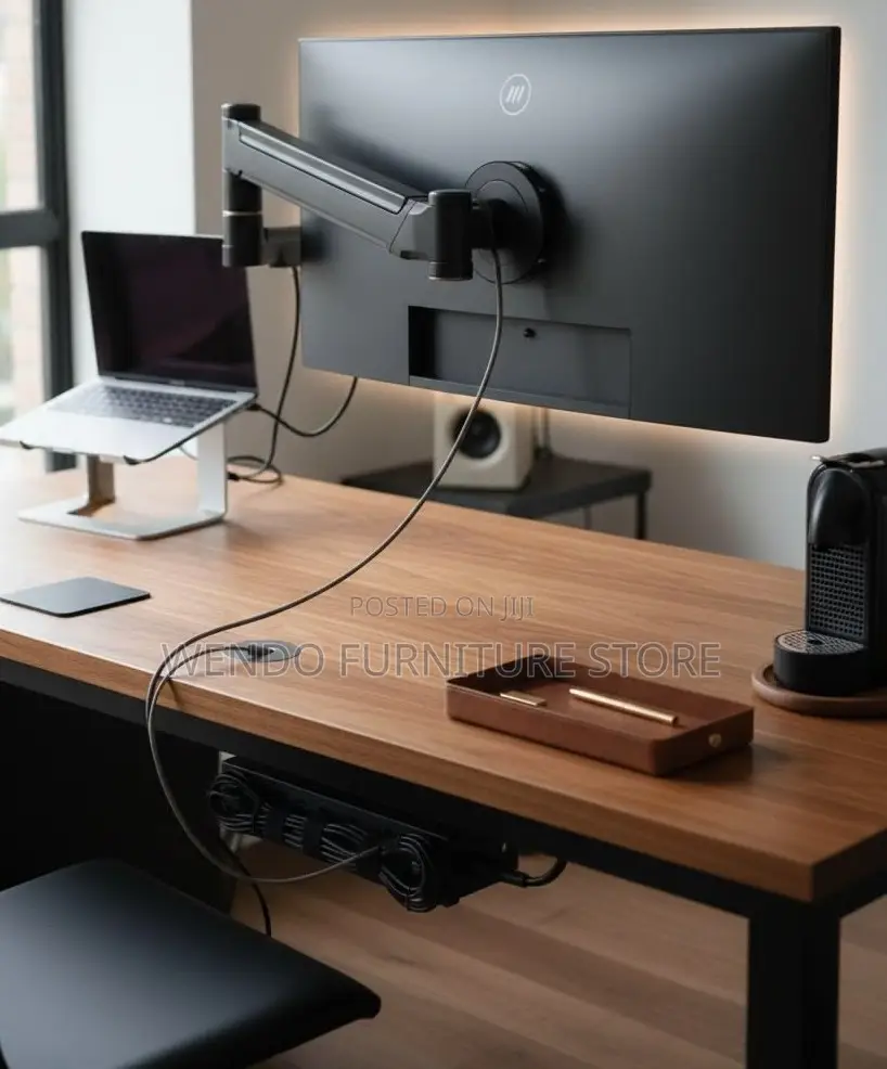 Office Desk; 1.6 Meters Electric Adjustable Tables In Ergonomic Design