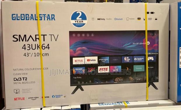 Globalstar 43 Inches Smart Android Tv With Bluetooth,Wifi,Netflix