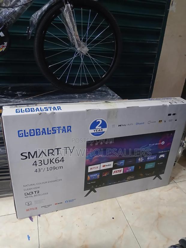 Globalstar 43 Inches Smart Android Tv With Bluetooth,Wifi,Netflix - thumbnail 2