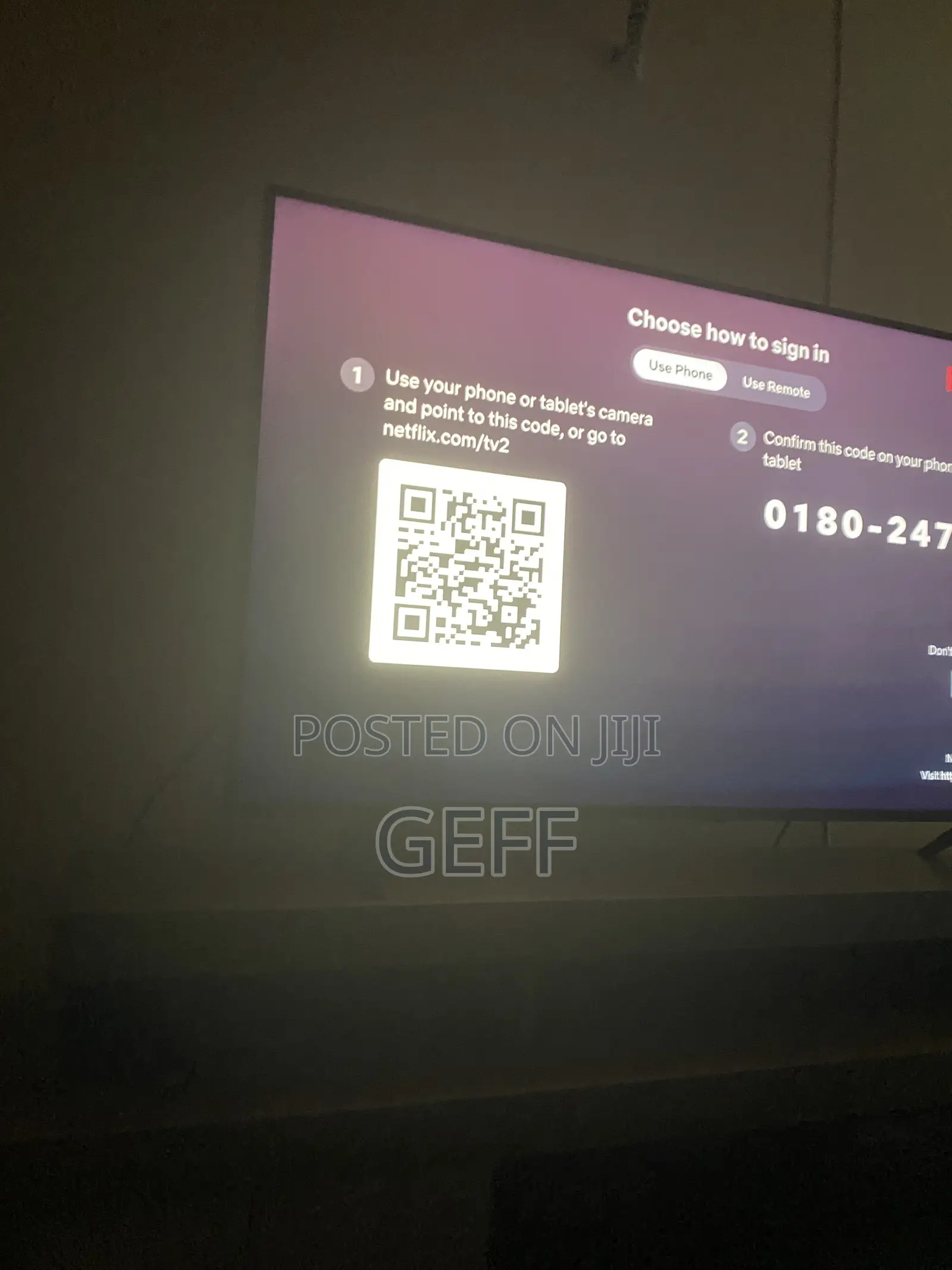 Lg 55” Tv Uhd Ai Thin Q Being Sold in Kitengela
