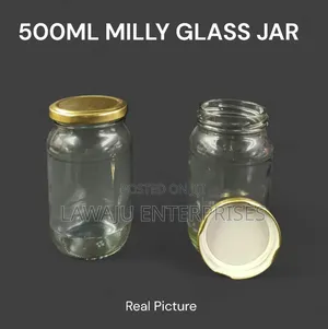 Durable Glass Jar