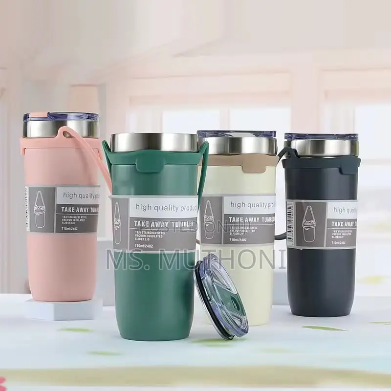 710 Ml Double Wall Insulated Coffee Tumblers / Mugs*