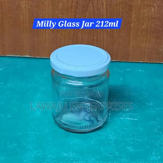 Atlas Glass Jar