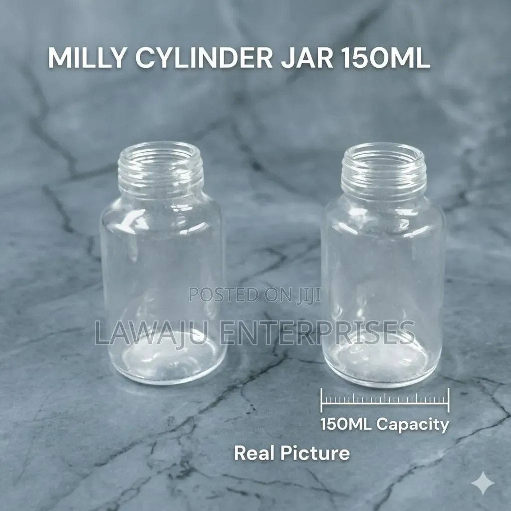 Cylinder Glass Jar