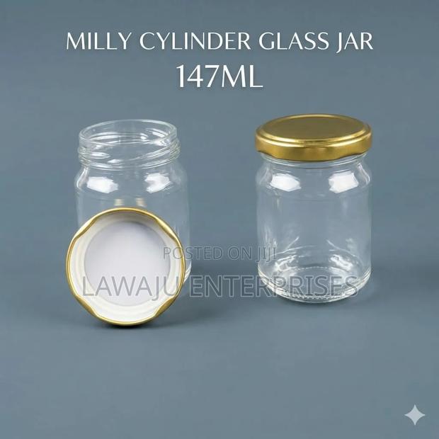 Elegant Glass Jar