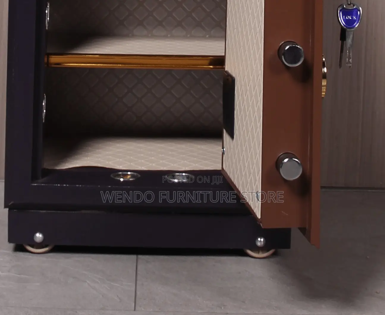 Office Safes; Heavy 60kgs Metallic Fireproof Executive Safe Boxes