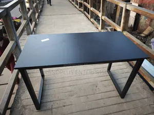 Black Metallic Office/Study Table