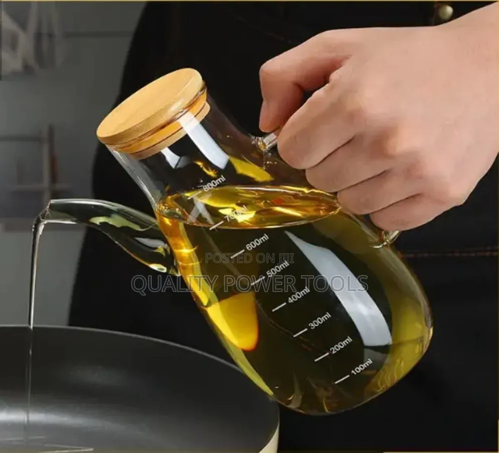 Glass Automatic Oil Pot Dispenser