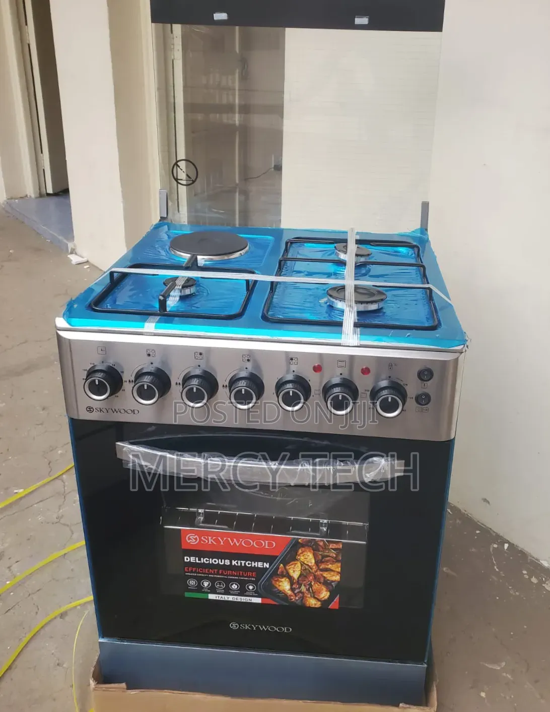 Skywood 50x55cm 3+1 Standing Cooker (1 Year Warranty)