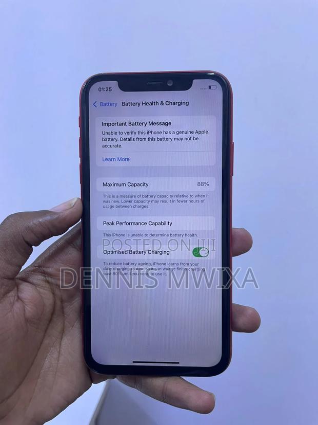 Apple iPhone 11 128 GB Red - thumbnail 5