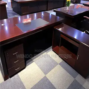 Office Desk; 1.6 Metes Mahogany Executive Office Managers Desks