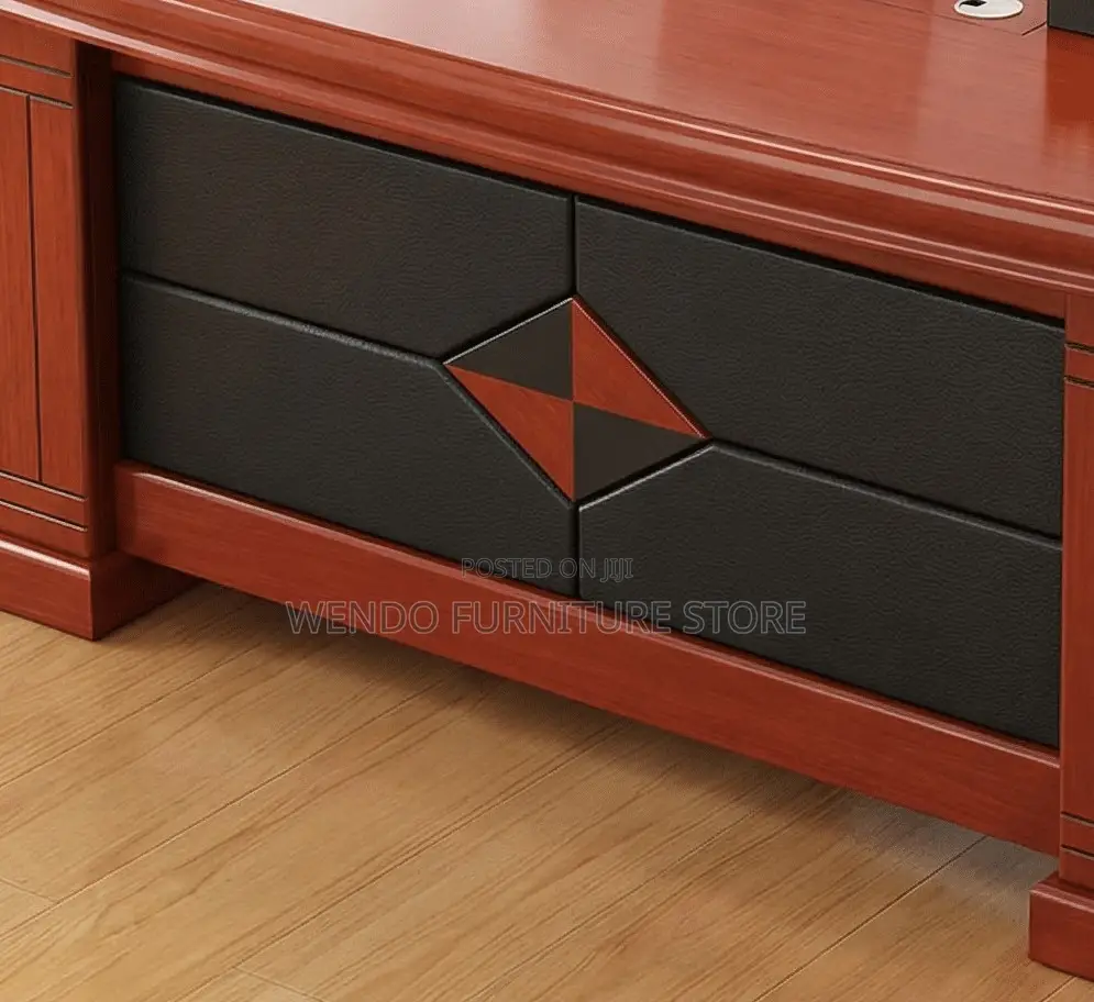 Office Desk; 1.6 Metes Mahogany Executive Office Managers Desks