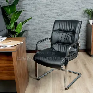 Office Chairs; Leather Office Seats With Mid Backrest