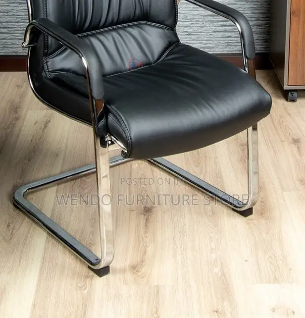 Office Chairs; Leather Office Seats With Mid Backrest