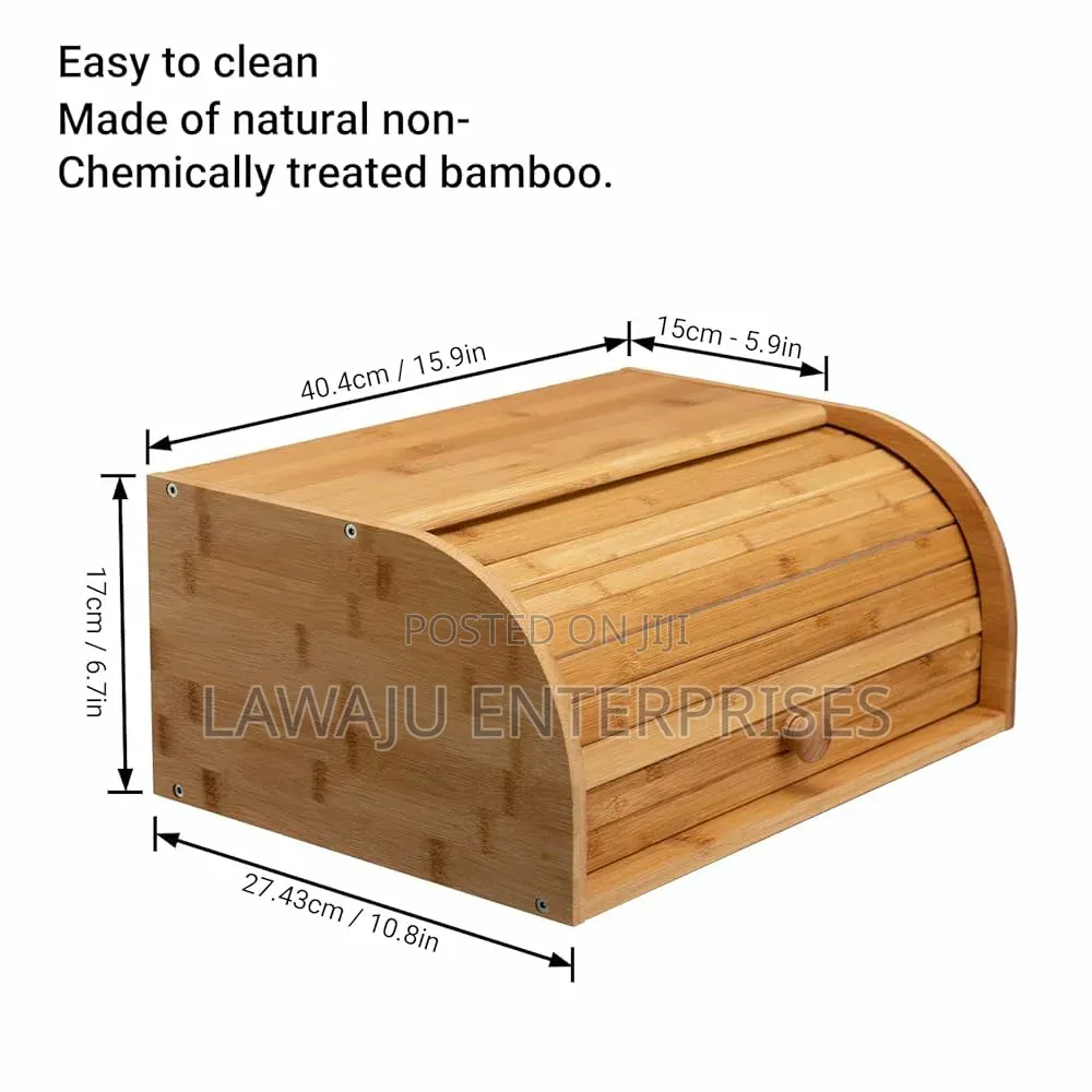 Roll-Top Bread Box