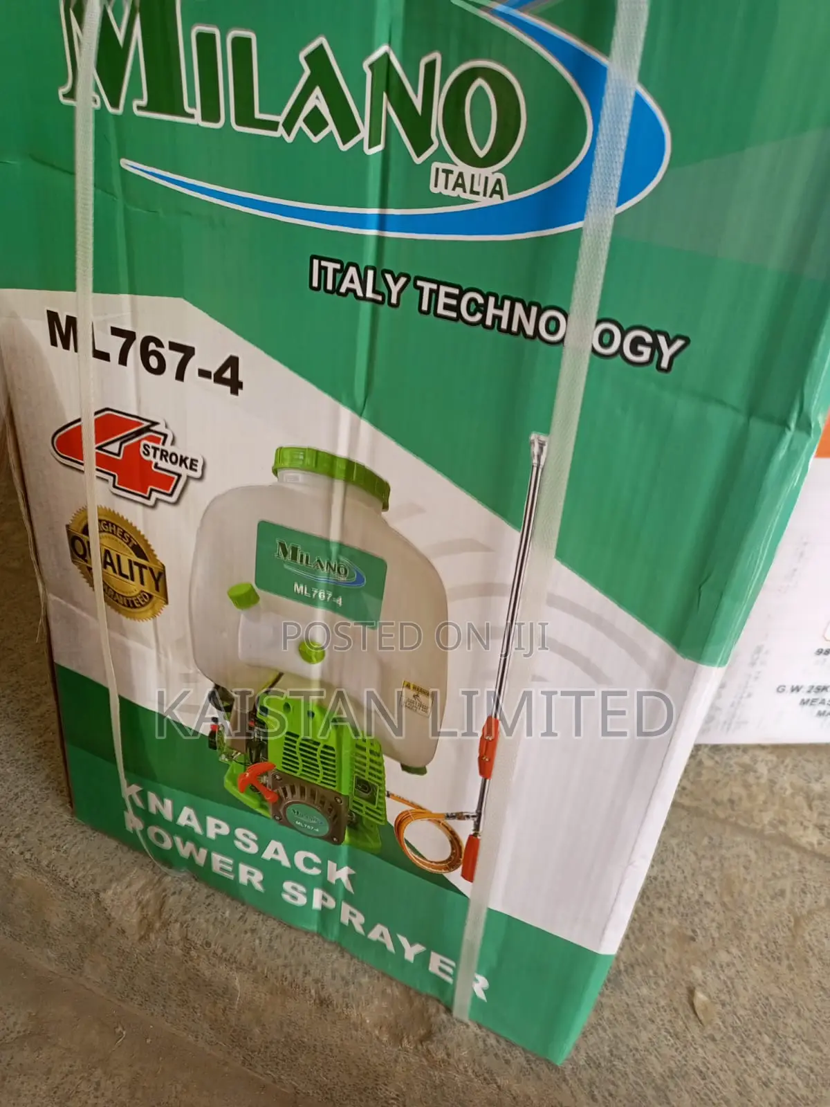 Ml767-4 Milano Petrol Knapsack Sprayer 4 Stroke 25 L/Petrol Sprayer